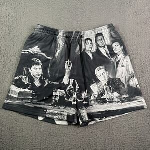 Kinetic Kings Shorts Mens XL Don Family Scarface Mesh 6" Basketball Gym